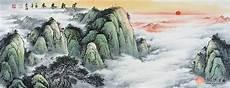 以山行这首诗画一幅画